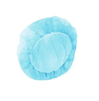 Шапочка (15 мкм) полиэтиленовая (Голубой)