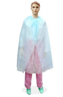 Накидка для посетителей (Спанбонд пл. 15г/м.2) (Голубой) Накидка для посетителей (Спанбонд пл. 15г/м.2) (Голубой)